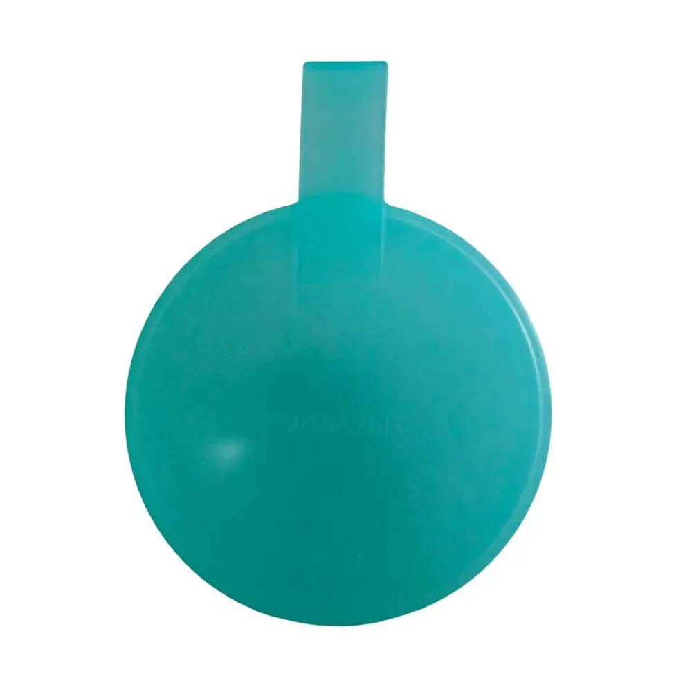 Tupperware Forget Me Not Hanging Onion/Vegetable Keeper Mint Blue Green